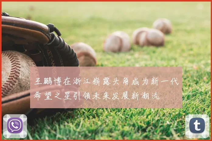 王鹏博在浙江崭露头角成为新一代希望之星引领未来发展新潮流