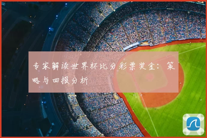 专家解读世界杯比分彩票奖金：策略与回报分析