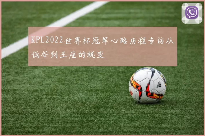 KPL2022世界杯冠军心路历程专访从低谷到王座的蜕变